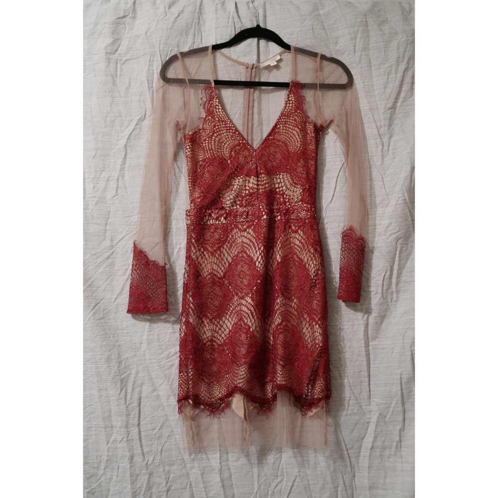Sexy Mesh & Lace Dress